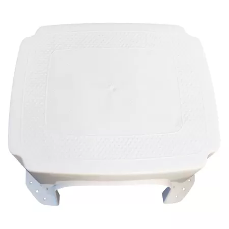 Taburete plástico blanco antideslizante, ligero y práctico Taburete plástico blanco antideslizante, ligero y práctico