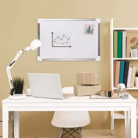 Pizarra Magnética Doble Cara 30x40 cm con Accesorios incluidos