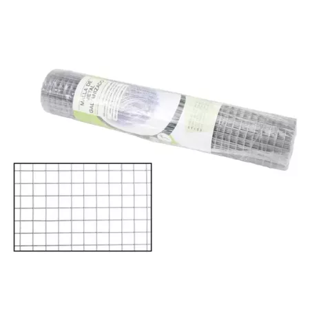 Malla Metálica Galvanizada 0,5x5m para Cercas Resistentes