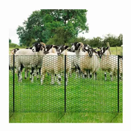 Tradineur - Rollo de malla metálica galvanizada hexagonal de color Verde,  1 x 5 m, valla, cierre de alambre, mallado 19 x 19 mm