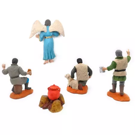 Set 5 Figuras Belén 8 cm Durexina - Decoración Navidad