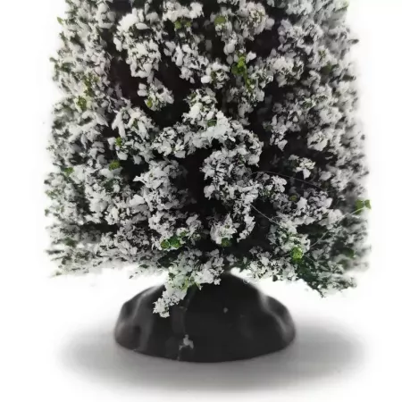 Abeto Nevado Mini 19x8 cm - Decoración Navidad Mesa y Ventana