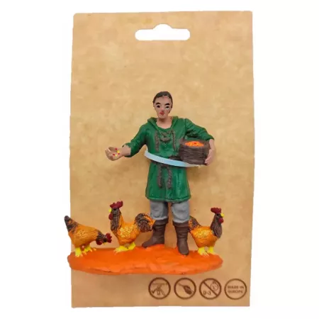 Figura Oficios Belén 8 cm en Durexina - Decoración Navidad