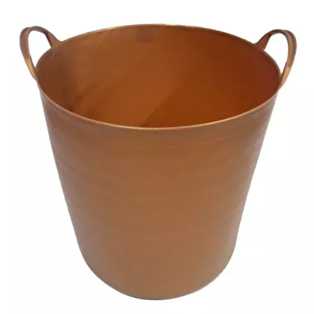 Capazo de plástico 26 litros, 35 x 30 cm, cubo flexible con asas, contenedor multifuncional, cesto, establo, jardín, alimentació