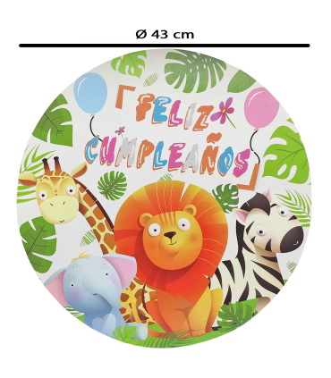 Piñata cumpleaños infantil, para niños perfecta para rellenar con chuches y  juguetes, (Animales Jungla) : : Hogar y cocina