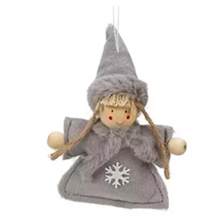 Muñeco Colgante de Felpa 10 cm para Decoración Navideña