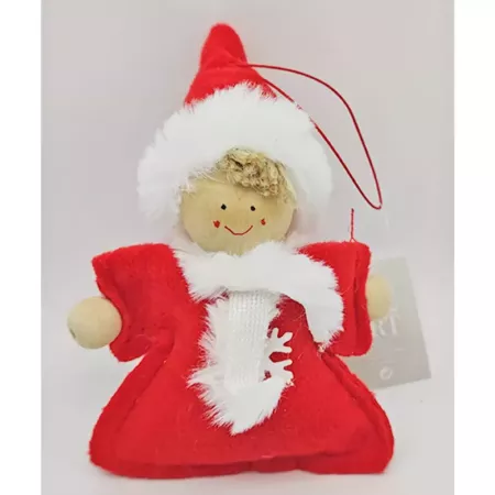Muñeco Colgante de Felpa 10 cm para Decoración Navideña