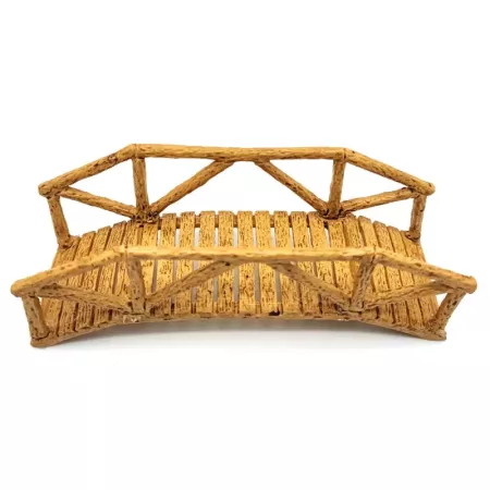 Puente de Troncos para Belén 5x15x5 cm - Decoración Navideña