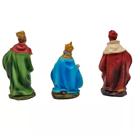 Figuras Reyes Magos 7 cm para Belén | Decoración Navidad Tradicional