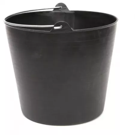 Capazo Esnuerta 26L Negro Multiusos con Asa Metálica Resistentes Capazo Esnuerta 26L Negro Multiusos con Asa Metálica Resistentes