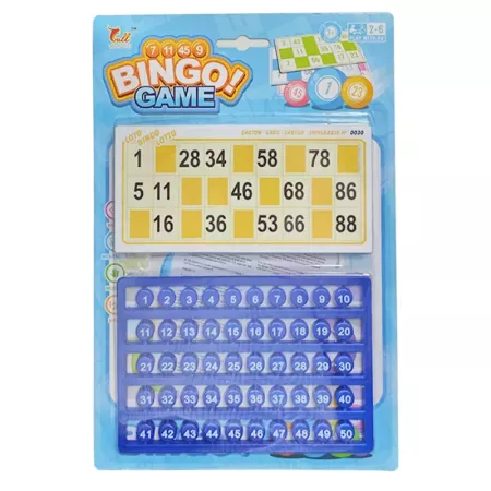 Juego de Bingo Familiar 12 Cartones 2-6 Jugadores Divertido Juego de Bingo Familiar 12 Cartones 2-6 Jugadores Divertido