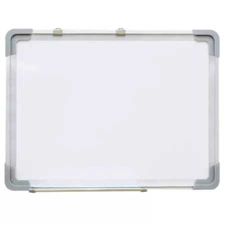 Pizarra Magnética Doble Cara 50x70 cm con Marco Aluminio Pizarra Magnética Doble Cara 50x70 cm con Marco Aluminio