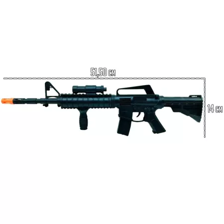Metralleta Juguete con Sonido Fusil de Asalto para Niños