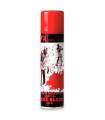 Tradineur - Spray de sangre artificial para halloween - Cantidad de 50 ml - Complemento para disfraz de zombie, carnaval, fiestas, cosplay, cumpleaños, adulto. 