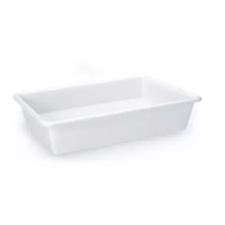 Bandeja Plástica Blanca 6L Resistente y Apta Lavavajillas Bandeja Plástica Blanca 6L Resistente y Apta Lavavajillas