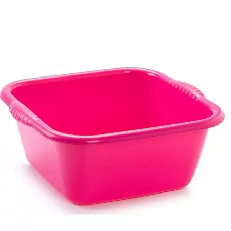 Barreño plástico 15L multiusos colores surtidos fácil agarre Barreño plástico 15L multiusos colores surtidos fácil agarre