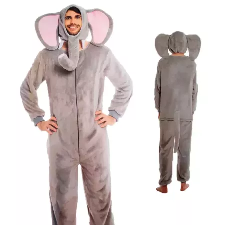 Disfraz Elefante Gris Talla S para Carnaval y Halloween Disfraz Elefante Gris Talla S para Carnaval y Halloween