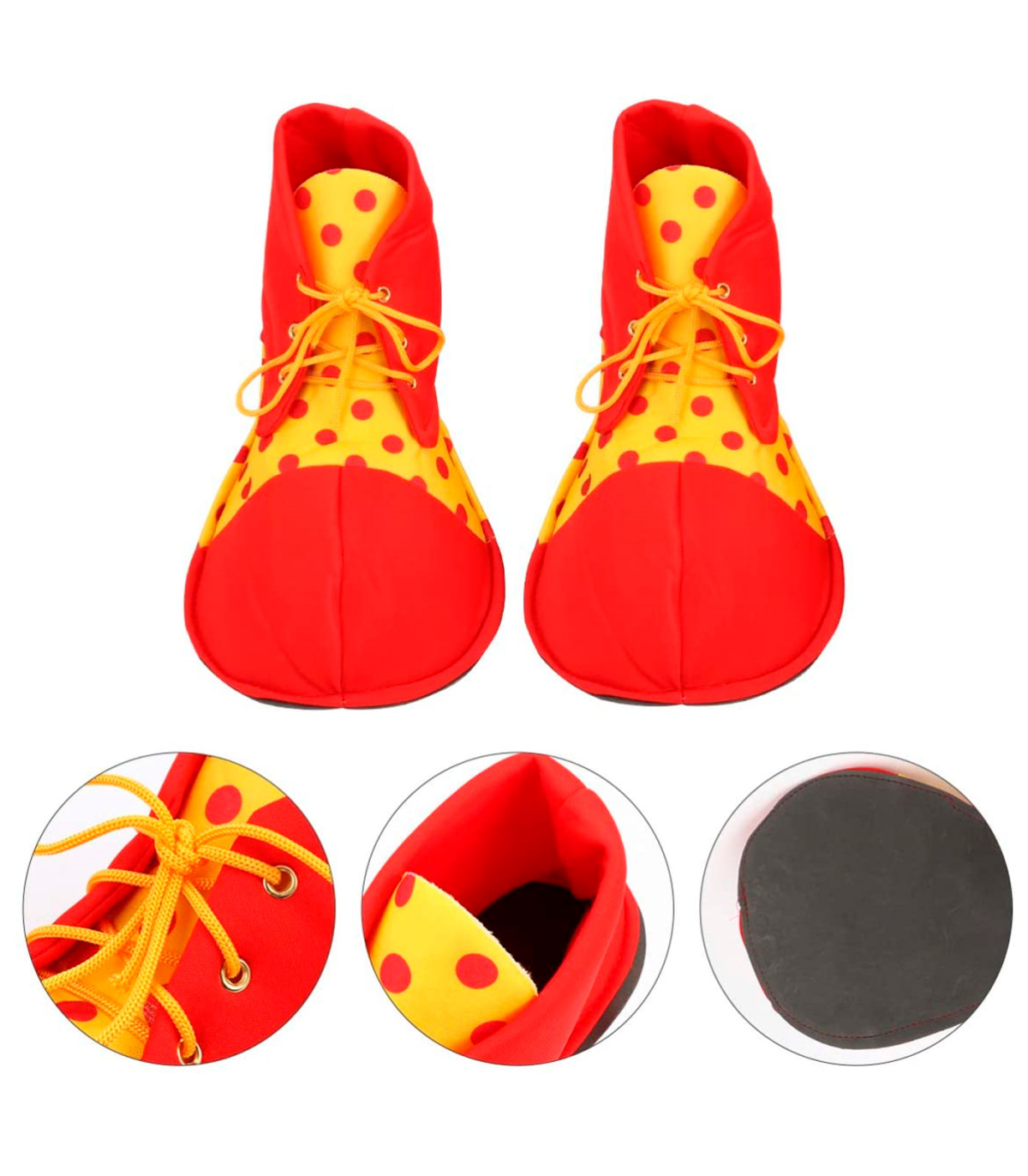 Zapatos de Payaso Bicolor para adulto