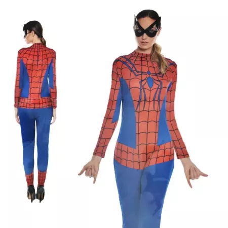 Disfraz Arácnida Azul y Rojo Talla L | Carnaval y Halloween