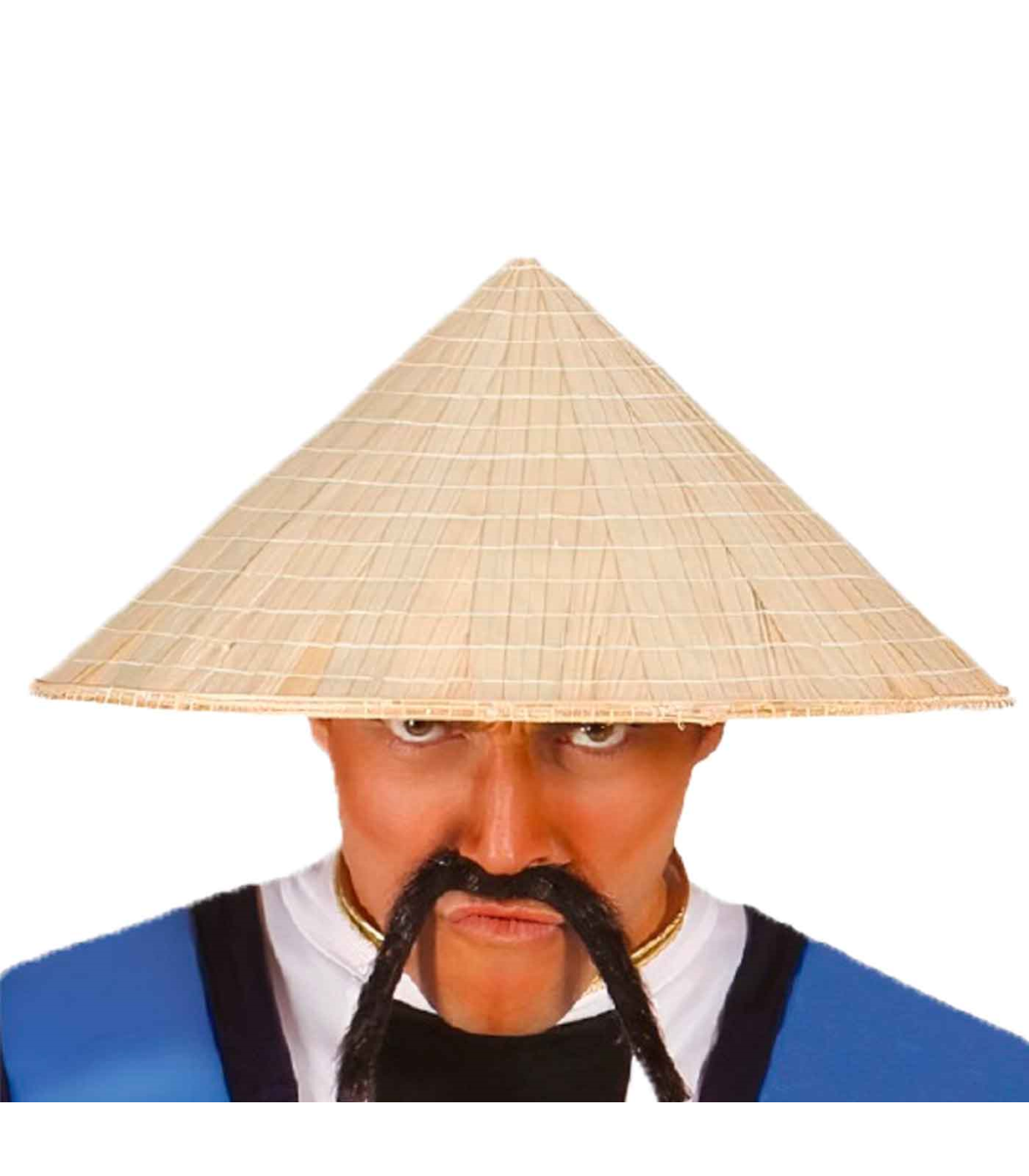 Sombrero chino de paja vietnamita para jóvenes y adultos, complemento para  carnaval, halloween, fiestas de cumpleaños, celebraci