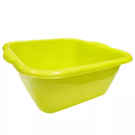 Barreño plástico 25L cuadrado, multiusos y cómodo agarre Barreño plástico 25L cuadrado, multiusos y cómodo agarre
