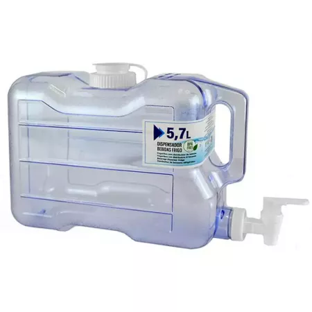 Dispensador de Bebidas 5,7L Reutilizable con Grifo y Asa Dispensador de Bebidas 5,7L Reutilizable con Grifo y Asa