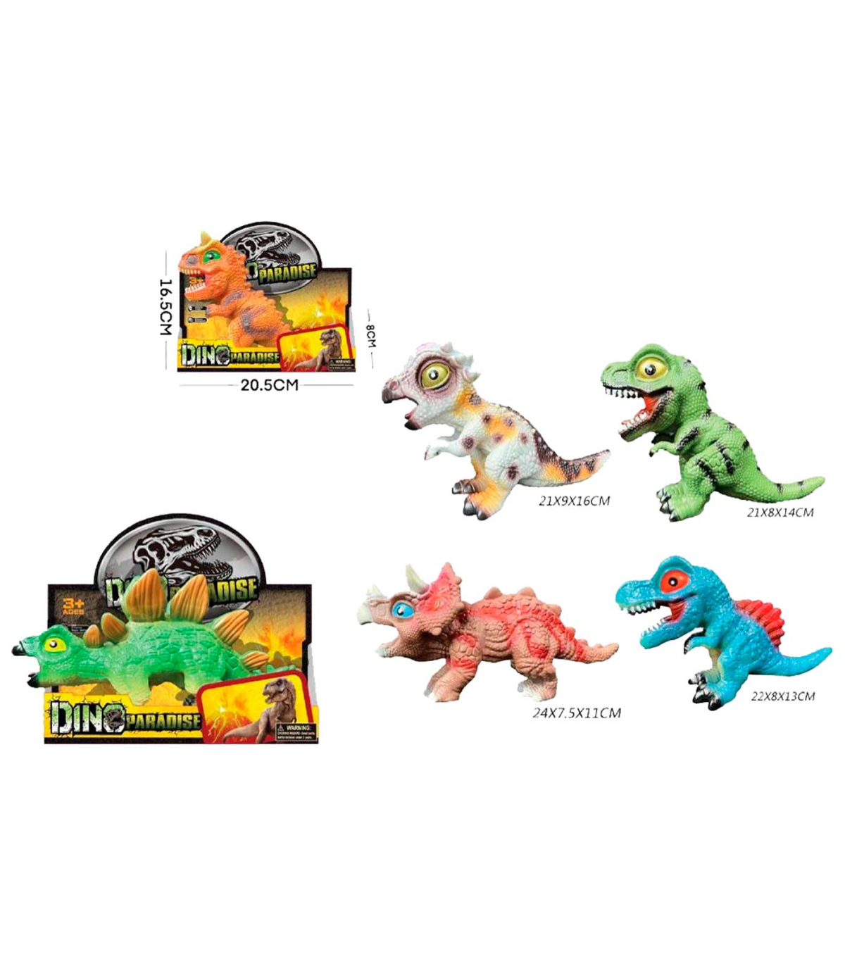 Dinosaurios Juguetes Infantiles Coleccion Muñecos