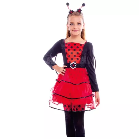 Disfraz Infantil Mariquita para Niñas 3-4 Años Carnaval