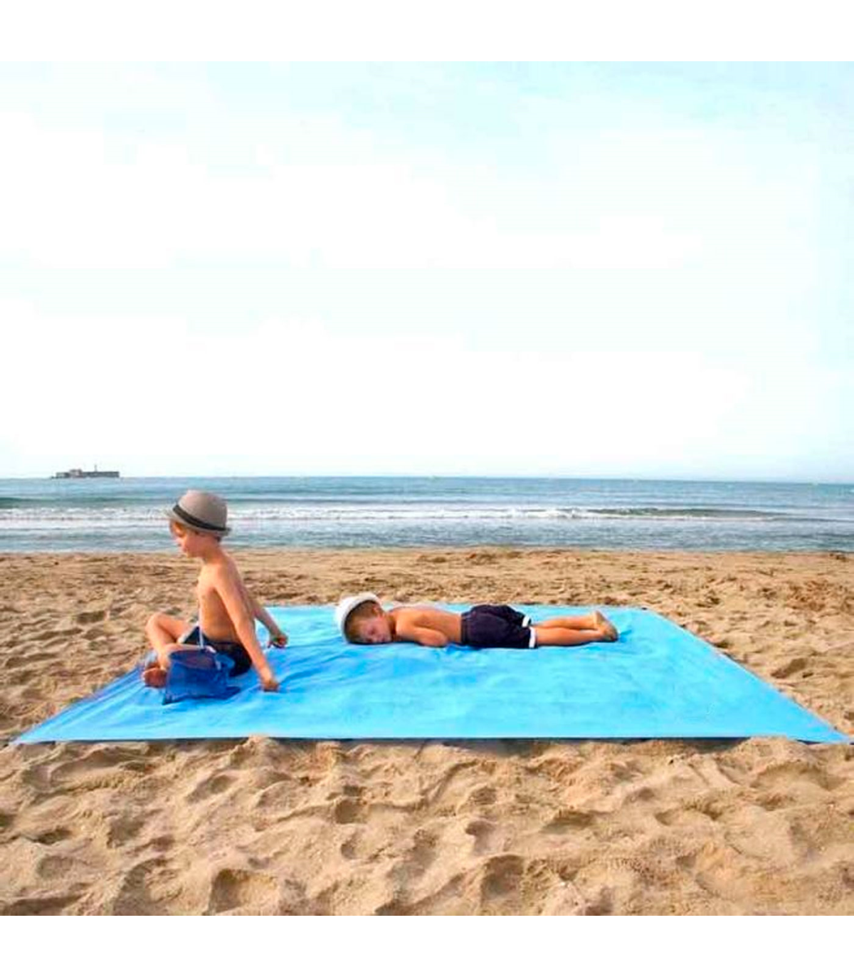 Tradineur - Toalla de playa sintética XXL, 100% poliéster, ligera y de  secado rápido, suave y resistente, piscina, picnic, acamp