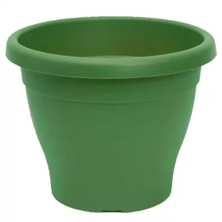 Maceta Plástica Verde 17L Pamex con Drenaje Resistente Maceta Plástica Verde 17L Pamex con Drenaje Resistente