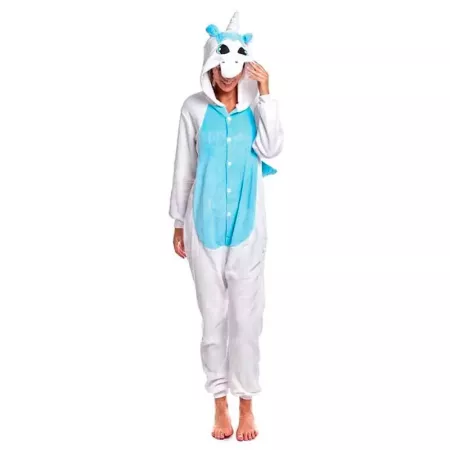 Disfraz Unicornio Unisex Adulto con Capucha | Talla L
