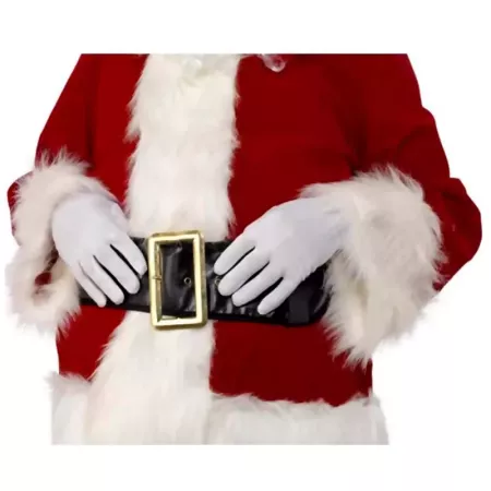 Guantes cortos para disfraz, 100% poliéster, accesorio de carnaval, halloween, cosplay, fiestas, cumpleaños (Blanco, adulto, tal