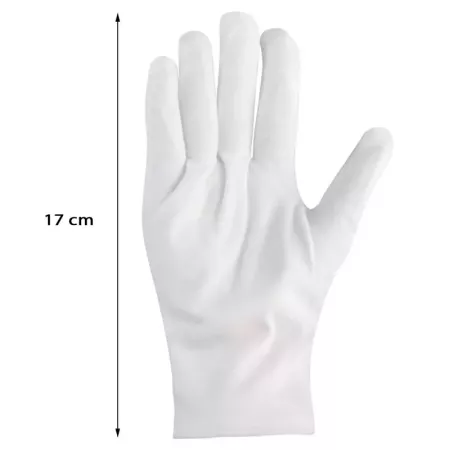 Guantes infantiles blancos cortos para disfraz | Carnaval y fiesta