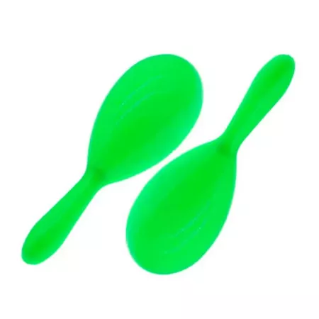 Tradineur - Maracas de color surtido para niños, complementos para carnaval, halloween y celebraciones - 19 x 6 x 6 cm
