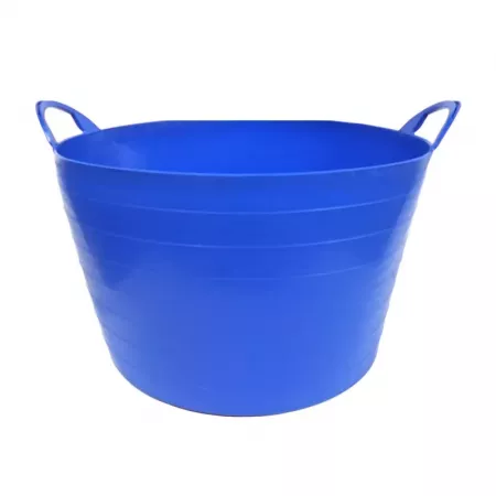 Capazo flexible 65L reciclado, 2 asas reforzadas, colores aleatorios Capazo flexible 65L reciclado, 2 asas reforzadas, colores aleatorios