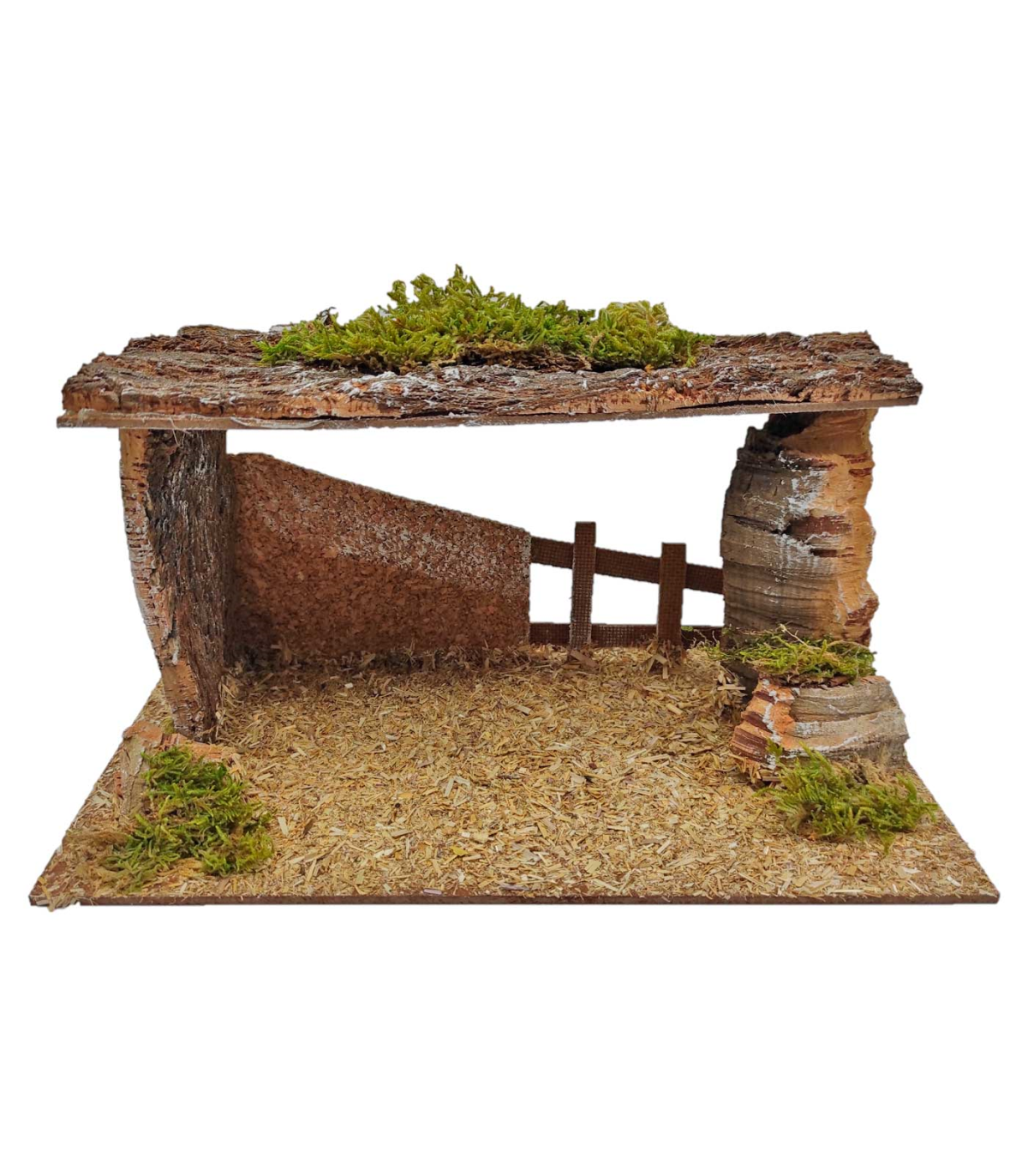 Tradineur Cueva Portal De 14 X 27 X 15 Cm Para Figuras De Nacimiento De 10 Cm Pesebre Para 