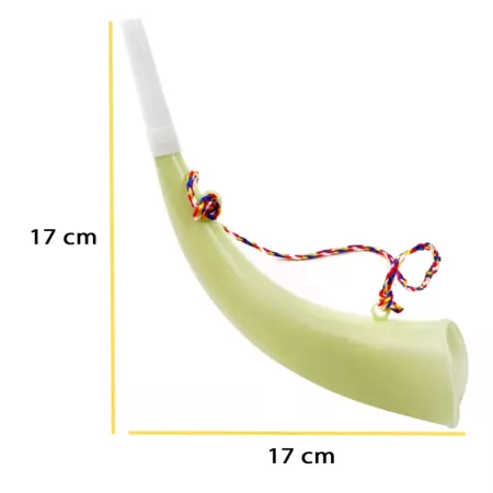 Corneta pirata de plástico con cordel, accesorio para disfraz de corsario, carnaval, halloween, fiestas, cosplay, cumpleaños, 17