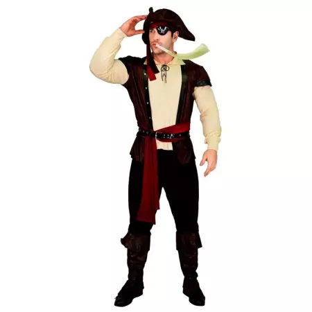 Corneta pirata de plástico con cordel, accesorio para disfraz de corsario, carnaval, halloween, fiestas, cosplay, cumpleaños, 17