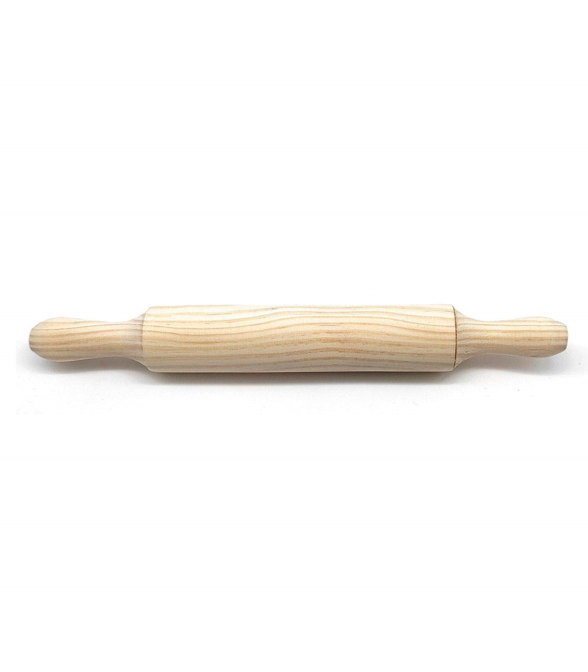 Rodillo de madera para amasar de 40 x 5 cm para cocina o repostería.  Cilindro de madera para realizar labores de pastelería. Ute