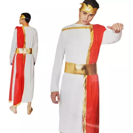 Disfraz Romano Adulto Talla L | Senador para Carnaval y Fiestas Disfraz Romano Adulto Talla L | Senador para Carnaval y Fiestas