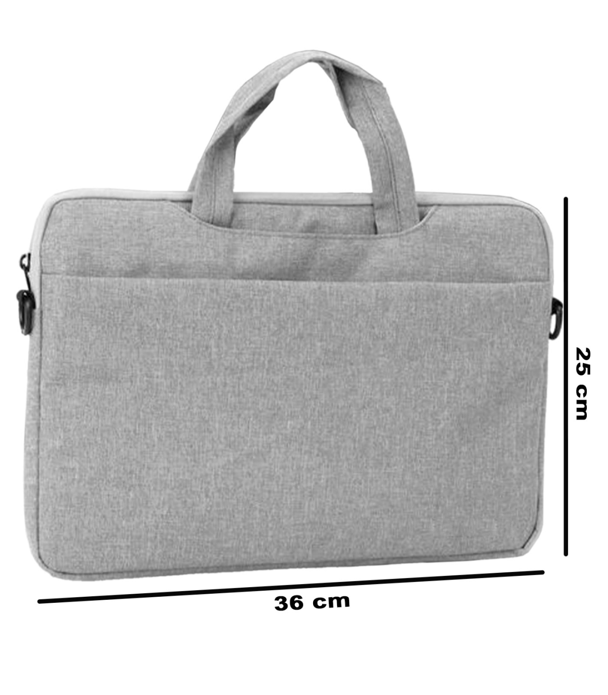Tradineur - Bolsa para portátil de 11-12 pulgadas, bolso, bandolera,  maletín, funda de tela impermeable con asas y correa de hom