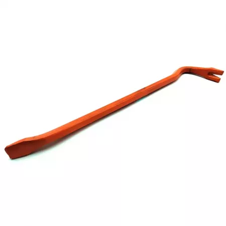 Palanca pata de cabra de 45x1.6 cm, roja con doble extremo