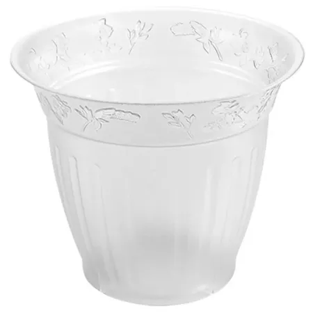 Maceta Plástica Transparente Ø16 cm para Plantas y Flores Maceta Plástica Transparente Ø16 cm para Plantas y Flores