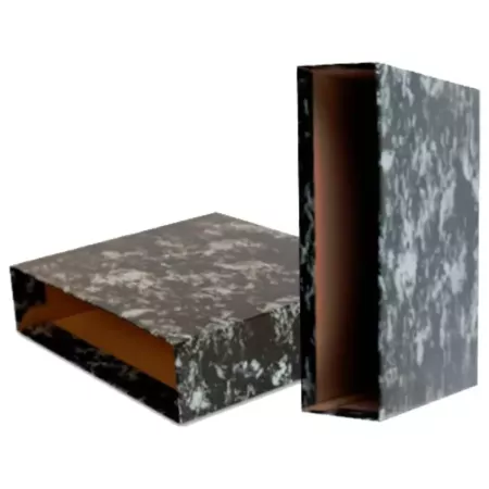 Archivador A-Z Negro 35x8x29 cm - Organización Fácil y Práctica