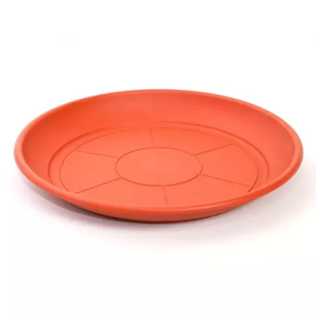 Plato para maceta 48 cm marrón, resistente y duradero