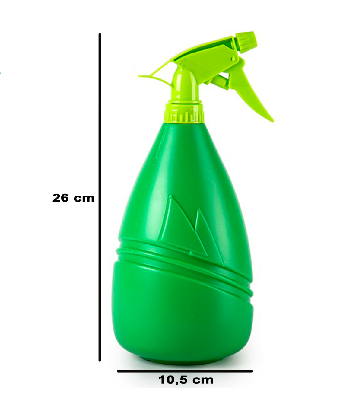 Tradineur - Botella pulverizadora manual de plástico, recipiente para  sulfatar con boquilla ajustable, riego, plantas, flores, j