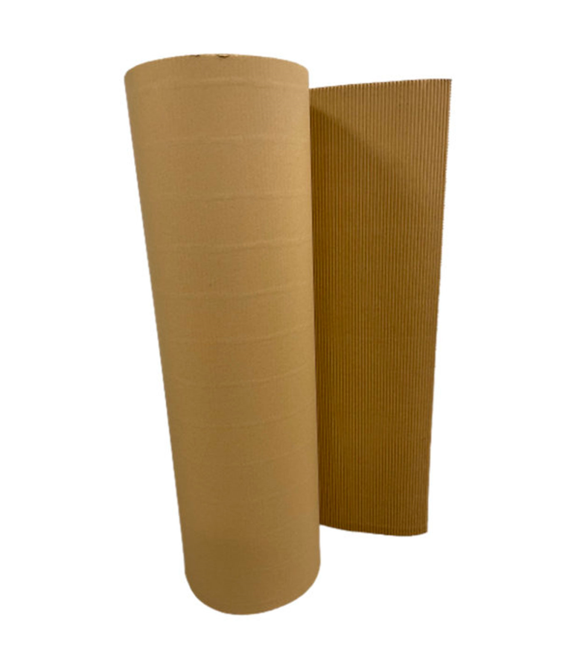Tradineur - Rollo de cartón ondulado flexible, espesor de 2 mm, bobina de  pintor, protector para cubrir suelos, embalaje, 90 cm