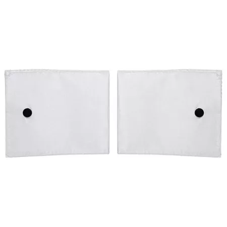 Tradineur - Set 3 piezas de disfraz de conejita - Color blanco y negro, complemento para carnaval, halloween y celebraciones. -