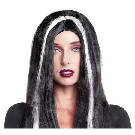 Tradineur - Peluca de bruja - Fabricado en Fibra sintética - Complementos de disfraces para carnaval, halloween u otras celebrac
