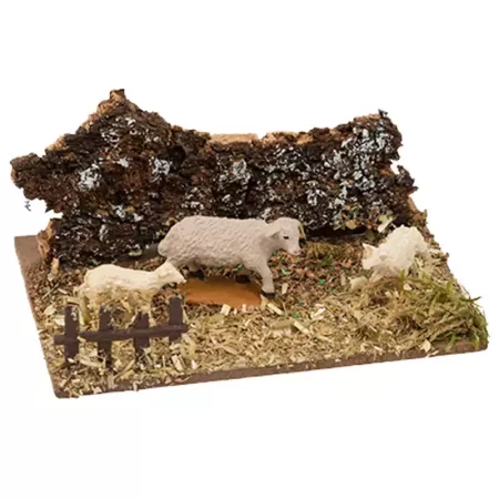 Tradineur - Figura de corralito de animales surtido para belén - Fabricado en durexina - Figura decorativa divertida para nacimi Tradineur - Figura de corralito de animales surtido para belén - Fabricado en durexina - Figura decorativa divertida para nacimi